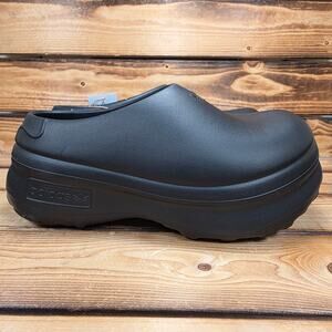Adidas Adifom Stan Smith Mule Women Black Clogs Slip On Shoes NWT 8